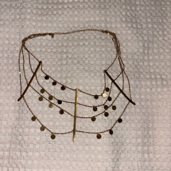 Basyco Gold Layered Necklace - Picture 2 of 2